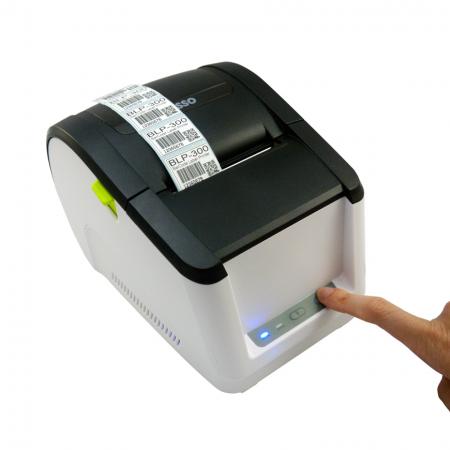 條碼標籤印表機BLP-300操作示意圖