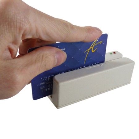 Lecteur de cartes à bande magnétique MSRD avec une carte