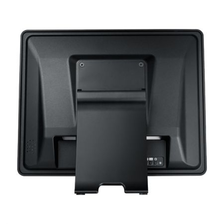 Baksidan av LCD-skärm PPD-1110 med skrivbordsställ