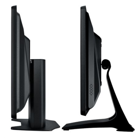 LCDディスプレイの2種類のスタンドベース