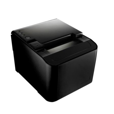 Black Front View of Receipt Printer