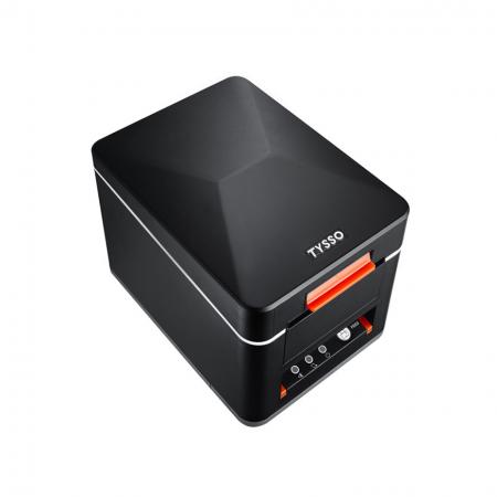 廚房用熱感式印表機俯角示意圖PRP-350