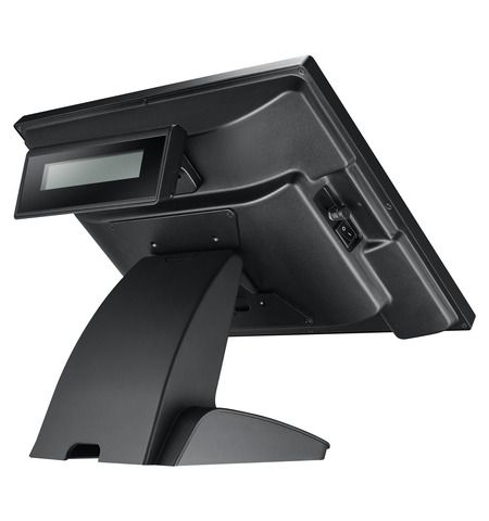 POS收銀系統的後視圖