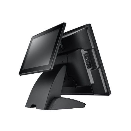 Seite des POS-Systems mit 2. LCD-Display