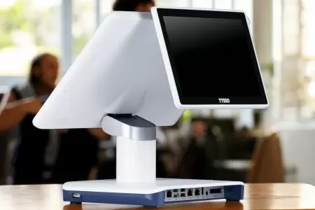 ระบบ POS ร้านกาแฟระดับพรีเมียม | Intel® Core™ i5 | TP-9816P - ระบบ POS แบบสัมผัสที่ใช้ Intel® Core™ i5 สำหรับร้านกาแฟ