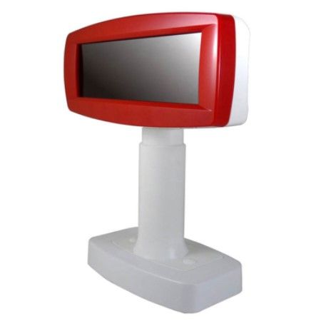 Kırmızı ve Beyaz Müşteri Ekranı