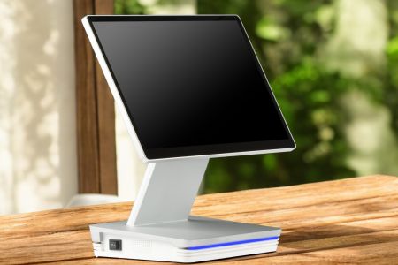 1ˢᵗ Gen Venture POS | Den bedste partner, du nogensinde har mødt. - VT-9616N Ultra-Tynd POS System - Første Generation Venture Serie, med et moderne design og integreret funktionalitet.