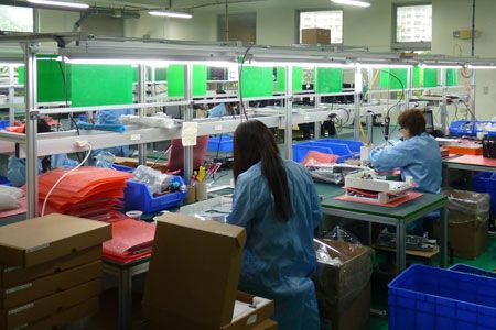 Produktionslinje af FAMETECH (TYSSO)
