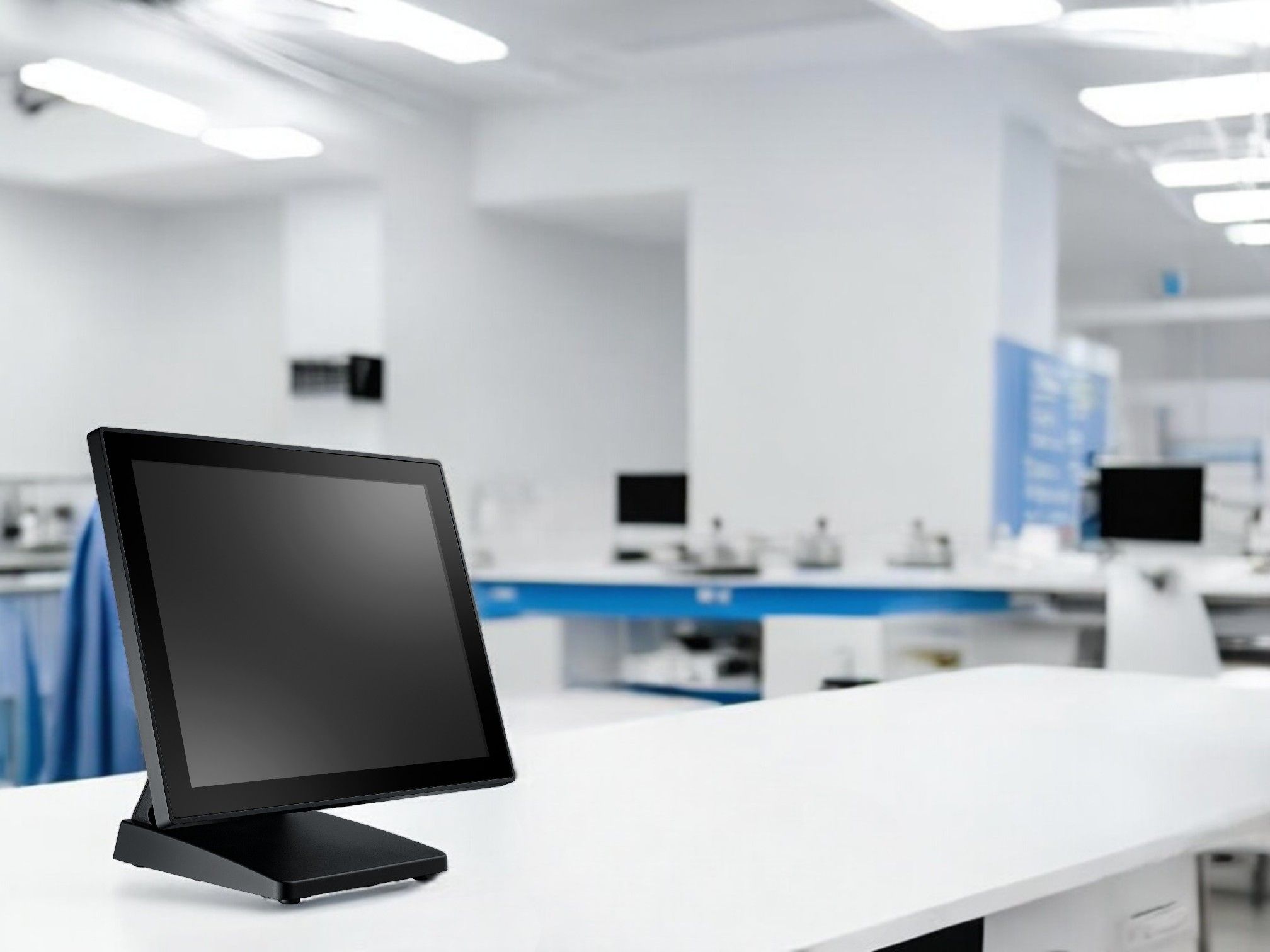 Computer System In Pharmacy Counter AIDC & POS Solutions For POS System applied to the Pharmacy for large ...
