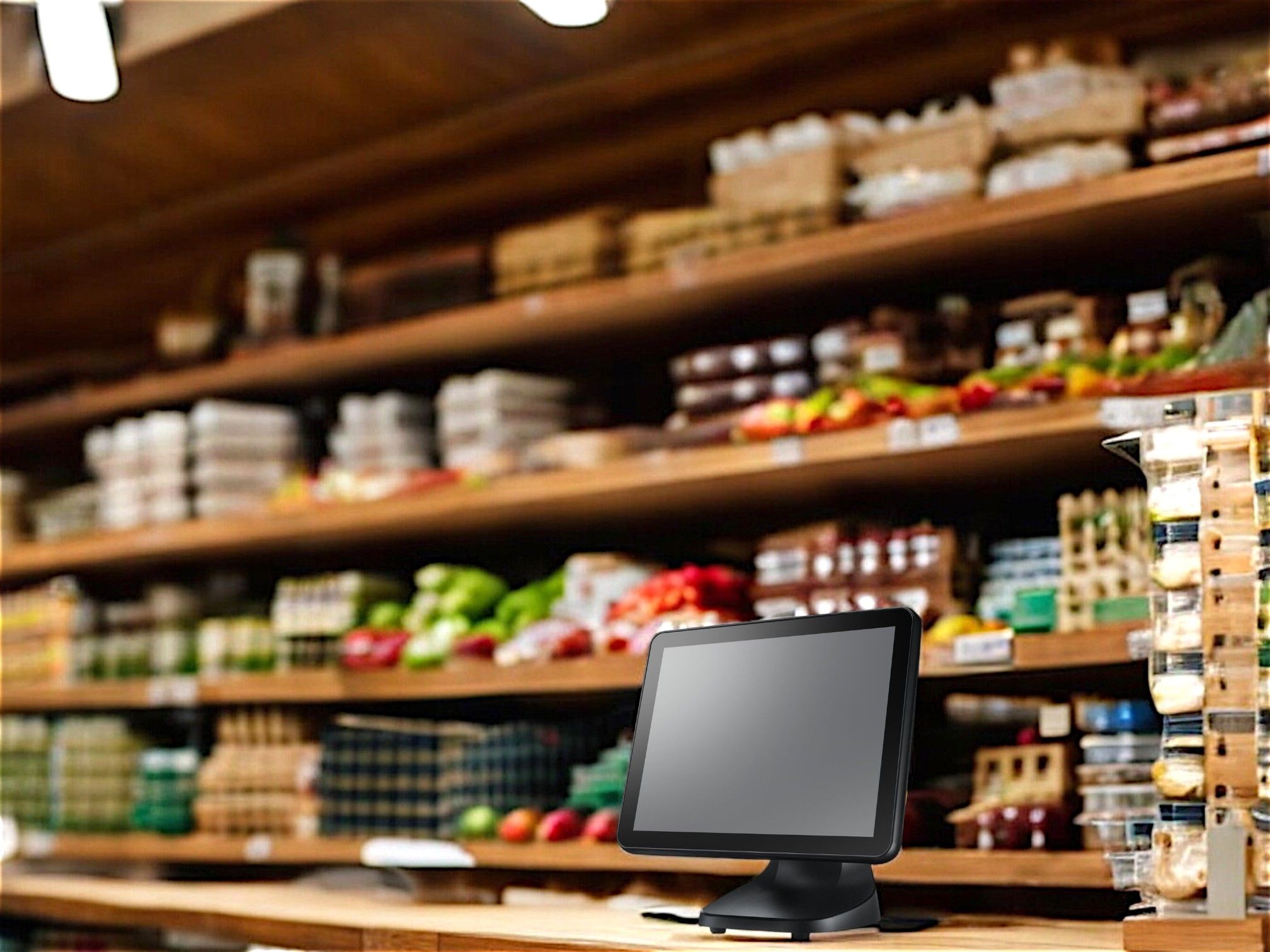 TYSSO biedt een 17-inch ventilatorloos hoogwaardig POS-systeem voor de detailhandel en het magazijn
