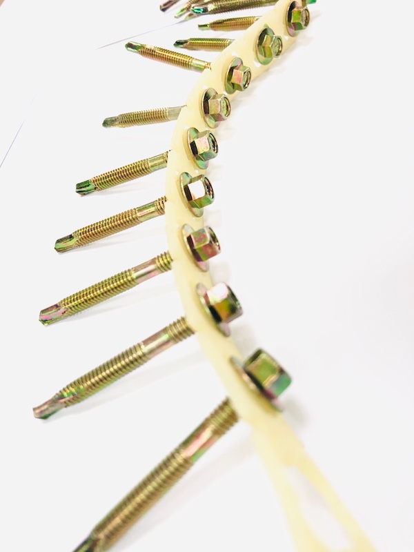 Tek Screw with Strips