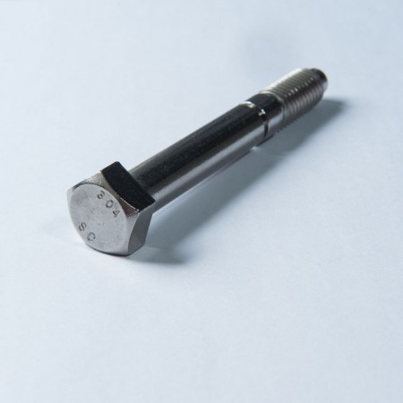 Custom Penta Head Bolt - Penta Head Bolt, Grip Gaging Body under Head w/ Skived Chamfer. Partially Threaded
