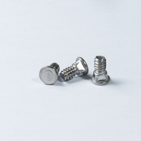 Flat Head Carriage Screw w/ Machine Thread - Stainless Steel Flat Head Carriage Screw w/Machine Thread