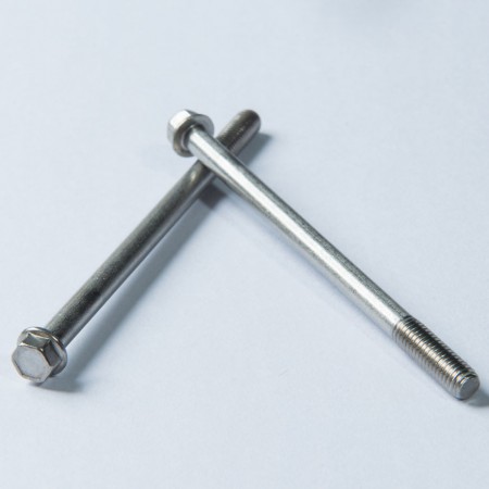 Chamfered Hex Washer Head - Chamfered Hex Washer Head Produced under DIN Regulation, Partially Threaded