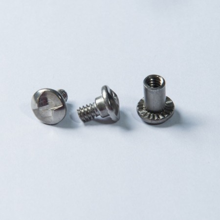 One-way Slotted Sex Thread Bolt - One-way Slotted Sex Thread Bolt w/ 20 Serration under Head