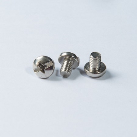 Flachkopf-Phillips-Schlitz - Flachkopf-Phillips-Schlitz mit Maschinengewinde