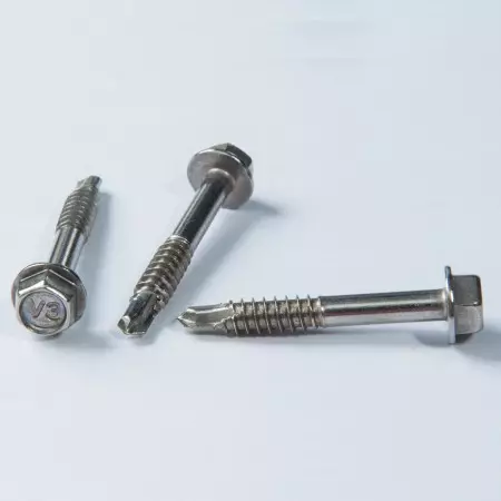 Chamfered Hex Washer Head - Chamfered Hex Washer Head Drilling Screw