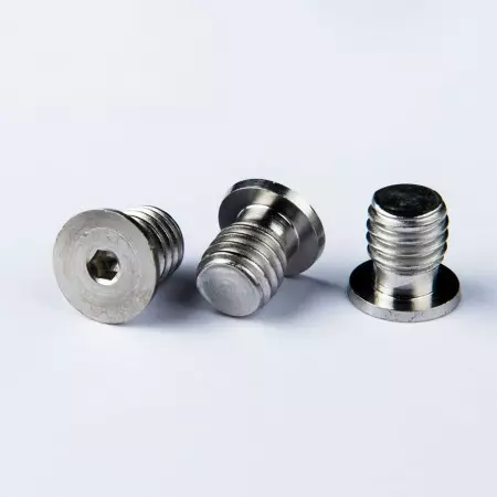 Custom Metal Threaded Cap Screw - Custom Metal Threaded Cap 18-8SS Passivated