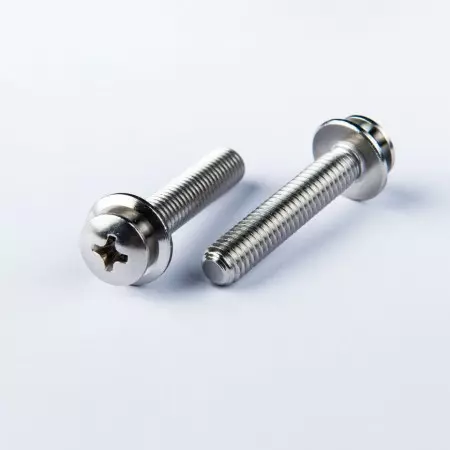 Collar Screw w/ Phillips Cross Recess. - Collar Screw w/ Phillips Cross Recess.
