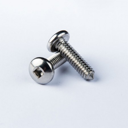 Pen Head Machine Screw w/ Sharp Point - Pen Head Square Recess Machine Screw w/ sharp point