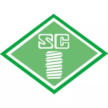 Custom Chamfered Hex Washer Head - Brass Custom Hex Washer Head w/ Machine Thread