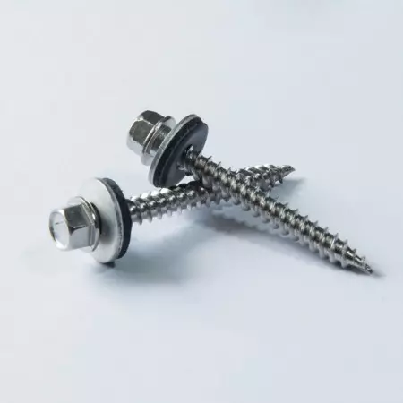 Chamfered Hex Washer Head - Chamfered Hex Washer Head Drilling Tapping Plus Washer