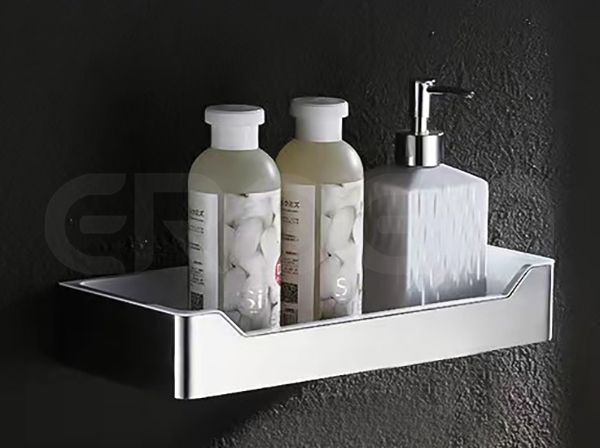Metal Bathroom Shampoo Shower Rack with Plastic Shower Caddy