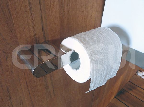 Soporte de madera sólida para pañuelos, toallero de papel higiénico montado  en la pared, portarrollos de