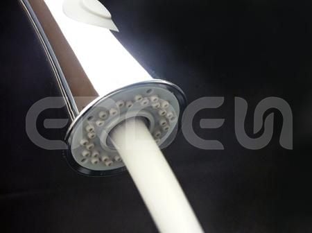 單鈕下拉式廚房花灑頭