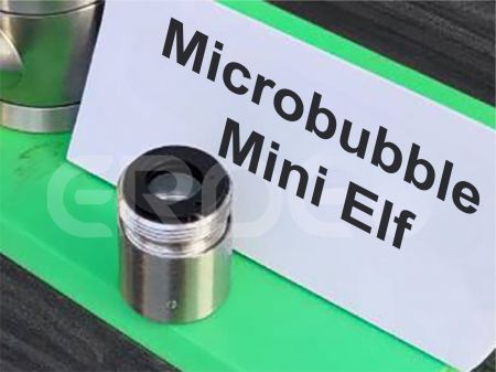 ERDEN Mini Elfo de Microburbujas de Acero Inoxidable