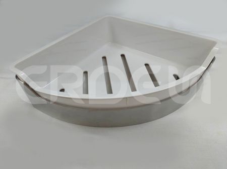 シャワーバスケット90度スペースセーバー