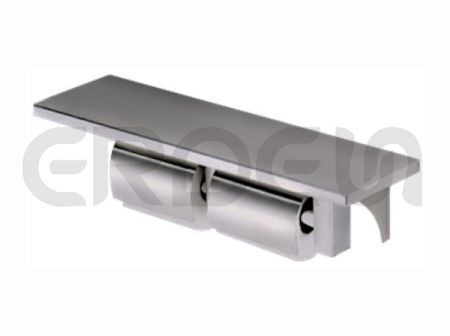 不鏽鋼雙捲筒廁紙架