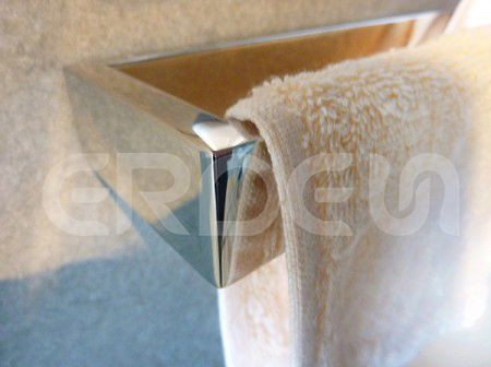 ชั้นวางผ้าเช็ดมือสแตนเลสติก - BA36230 ERDEN แหวนผ้าเช็ดตัวสแตนเลสติดผนังห้องน้ำ