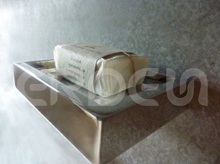 Wall Mounted Stainless Steel Single Soap Dish Holder - Bathroom Wall Mounted Stainless Steel Single Soap Dish Holder