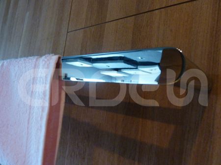 ステンレススチールタオルレール