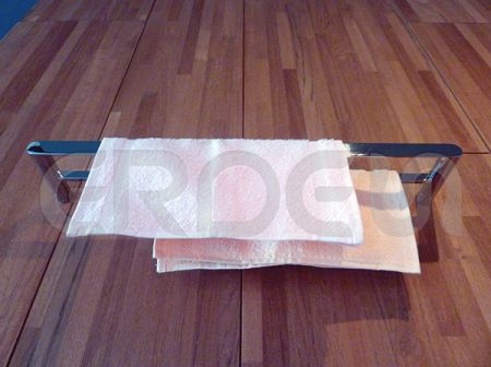 Rel Handuk Ganda Bulat Stainless Steel