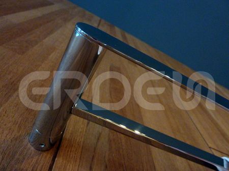 Gantungan handuk dua batang stainless steel