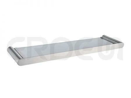 Stainless Steel Glass Shelf_Brushed