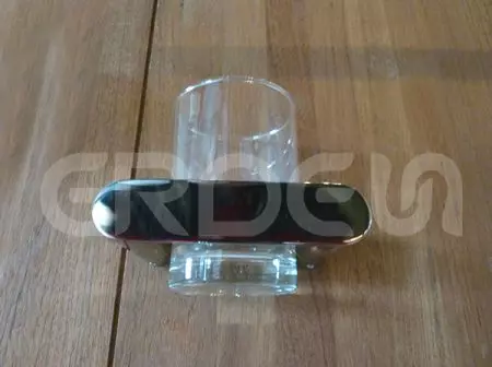 स्टेनलेस स्टील एकल टंबलर होल्डर