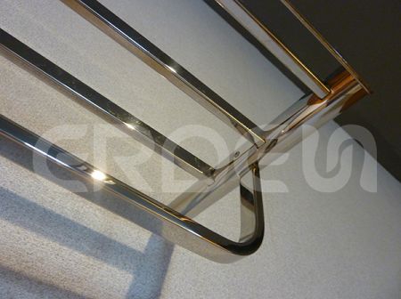 스테인리스 스틸 목욕 타올 선반 (타올 바 포함)