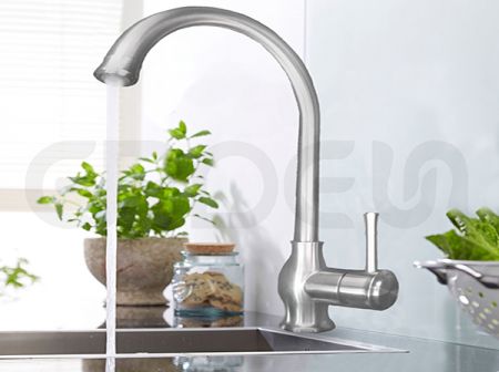 ステンレス鋼U字型キッチン蛇口