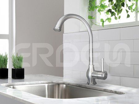 Stainless Steel U-Shaped Kitchen Faucet - ERDEN Stainless Steel U-Shaped Kitchen Faucet