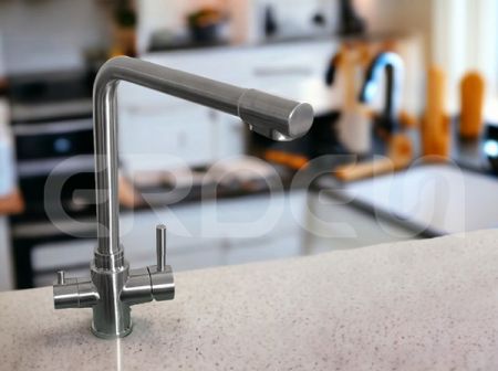 不鏽鋼三用RO廚房龍頭 - 不鏽鋼三用RO廚房龍頭