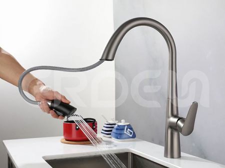 花灑檔沖洗功能抽拉水龍頭