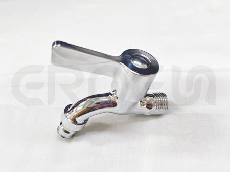 不鏽鋼鍍鉻陽台龍頭