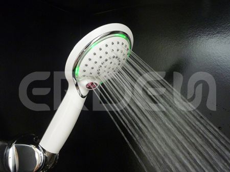 Douche à main ERDEN LED avec affichage numérique de la température