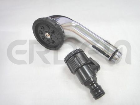 園藝八段式增壓花灑噴槍