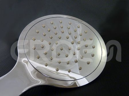 Ducha de mano de función única con forma tabular