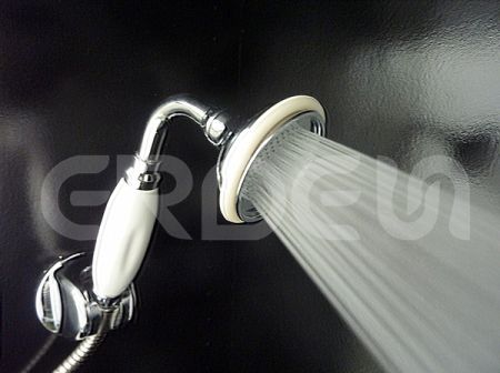 دش يدوي على طراز الهاتف