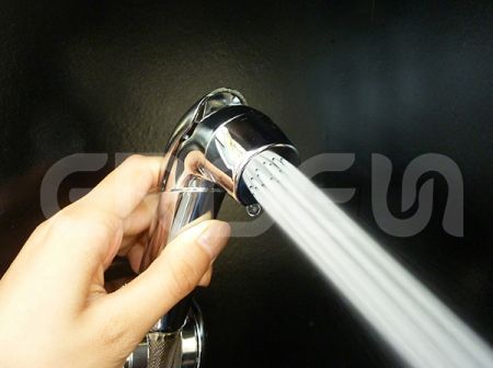 弧型按壓ABS沖洗噴槍出水效果